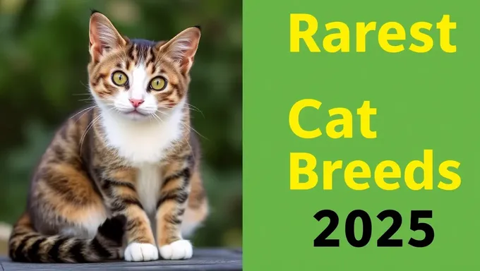 The Rarest Cat Breeds of 2025 and Their Characteristics