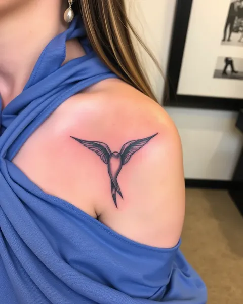 The Secret Meaning Behind Swallow Tattoo Designs