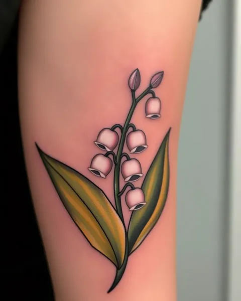 The Significance of Lily of the Valley Tattoo