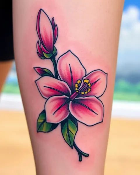 The Significance of Plumeria Tattoo in Hawaiian Culture