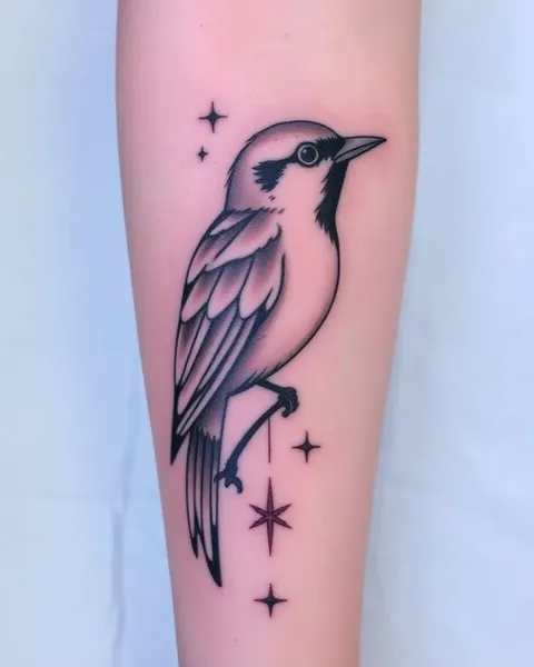 The Significance of Sparrow Tattoo in Folklore and Tradition