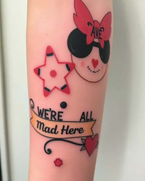 The Significance of We're All Mad Here Tattoo