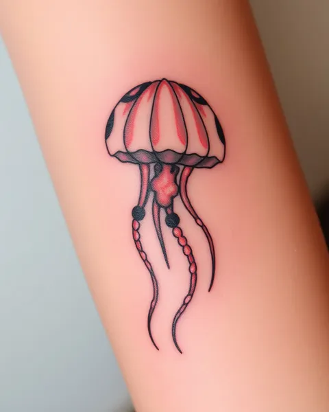 The Spiritual Significance of a Jellyfish Tattoo Design