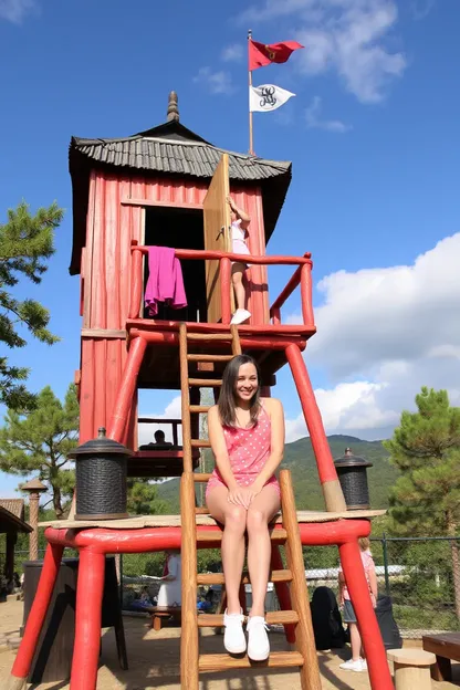 The Stilt House Girls Repeatedly Seen