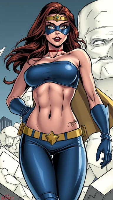 The Superheroine with Huge Boob: Unstoppable