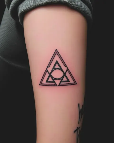 The Symbolism Behind Triangle Tattoos and Their Meanings Explained