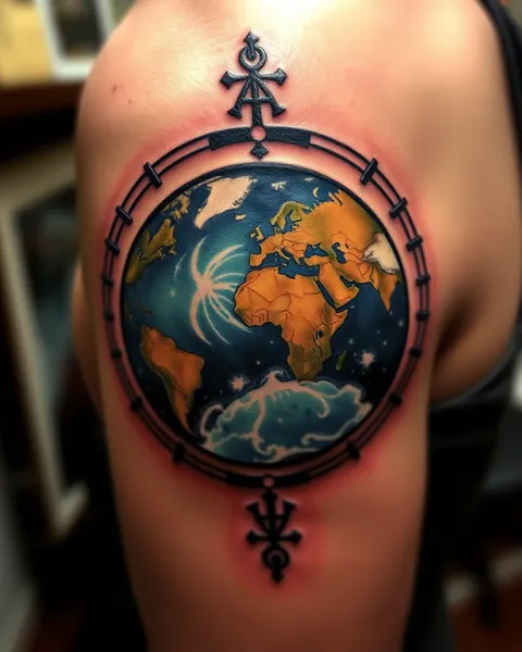 The Tattoo of Planet Earth: A Body Adornment