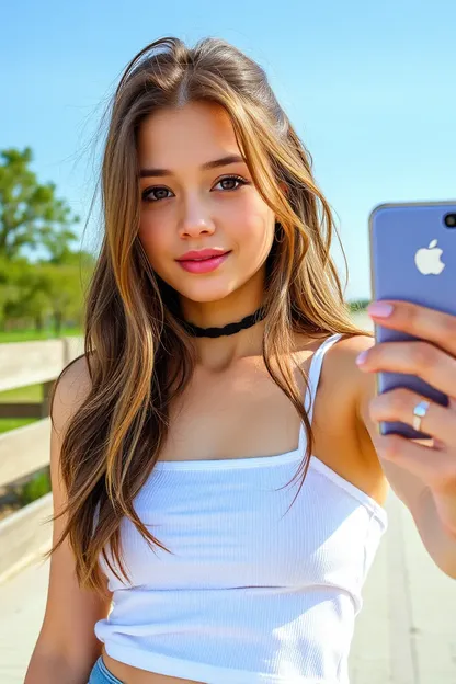 The Teen Girl's Selfie Diary