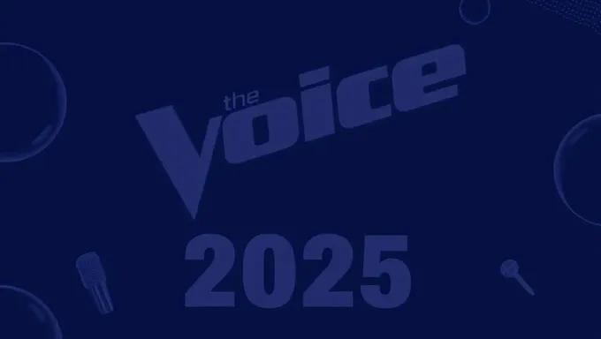 The Voice Coaches 2025 Contestants Auditions Start Soon