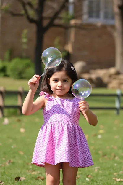 The Whimsical World of the Enchanting Bubble Girl