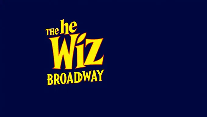 The Wiz 2025 Broadway Production Team Revealed