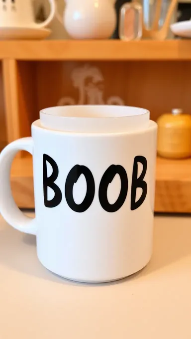 The boob coffee mug is Very Important