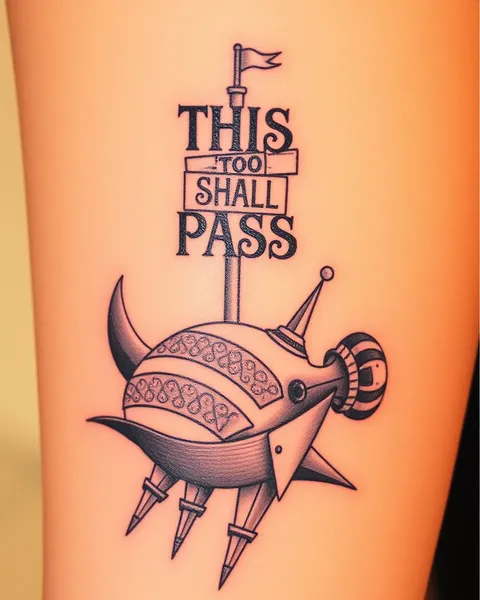 This Too Shall Pass Tattoo Meaningful Symbolism