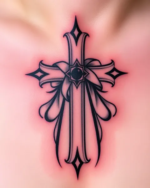 Three Cross Tattoo Art and Its Symbolism