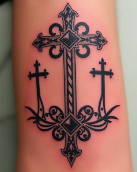 Three Cross Tattoo Symbolism and Its Significance