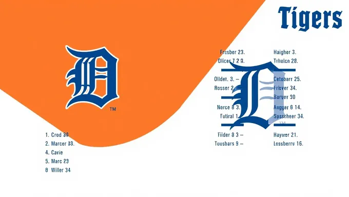 Tigers 2025 Schedule Released in Detroit