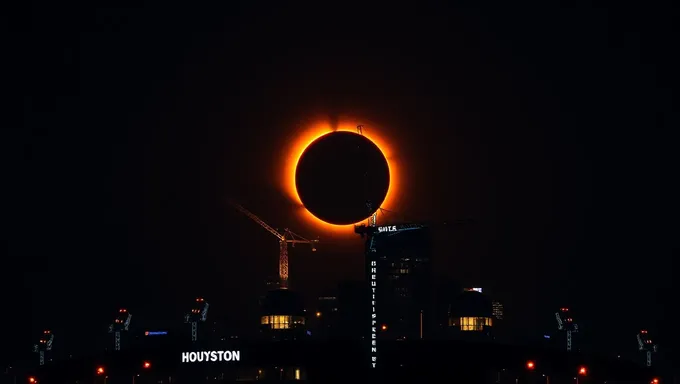 Time and Date for Houston's 2025 Eclipse Revealed