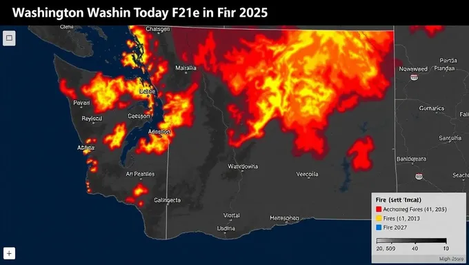 Today's Washington State Fires 2025 Map and Updates