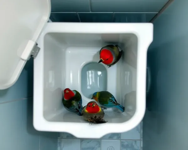 Toilet Birds Eye View PNG Picture Available