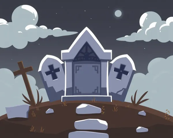 Tombstone PNG Image for Digital Art