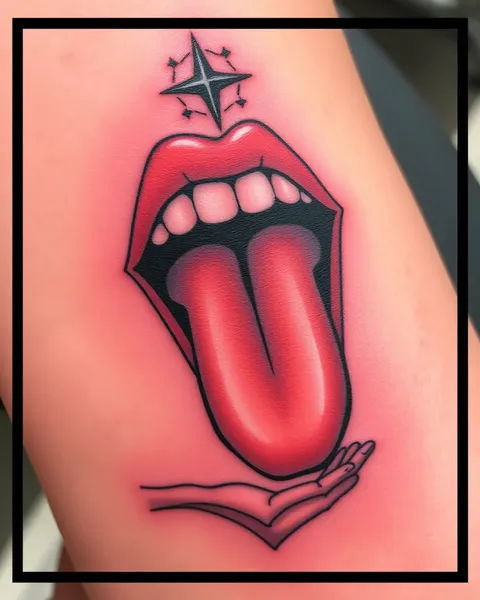 Tongue Tattoo: A Bold Fashion Statement