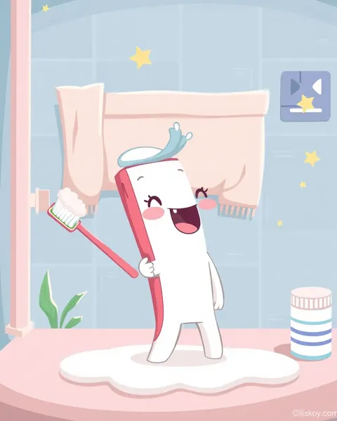 Toothbrush Cartoon Images for Healthy Habits