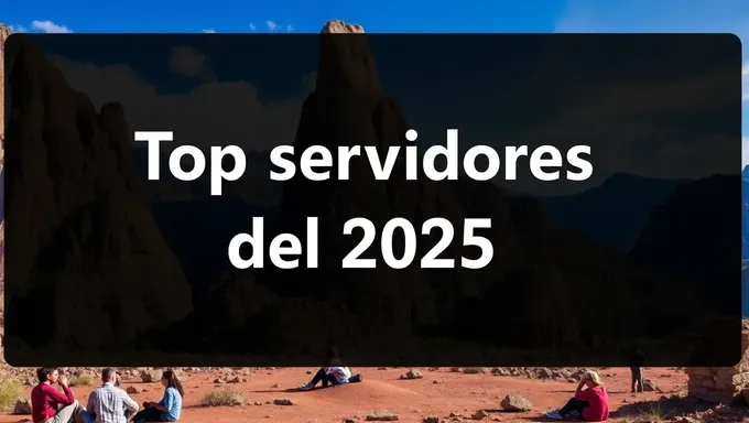 Top 5 Servidores del 2025 for Online