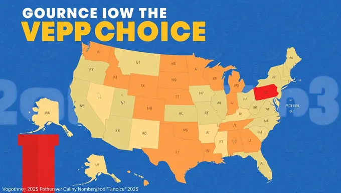 Top Contenders' Odds Favorite for VP Choice 2025