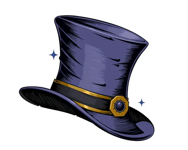 Top Hat PNG Image for Commercial Project