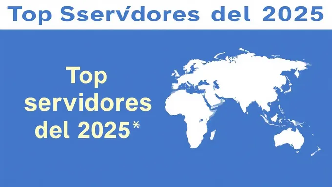 Top Servidores del 2025 for High Speed