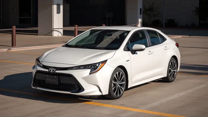 Toyota 2025 Corolla Hybrid Model Unveiled