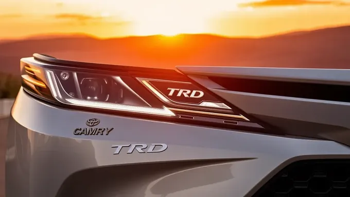 Toyota Camry TRD 2025: Unique Car Features Summary