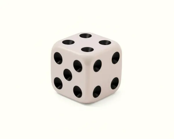 Transparent Background Rolling Dice PNG Image