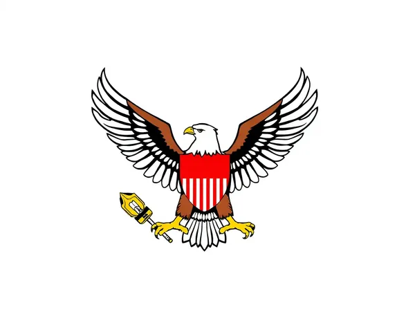 Transparent Eagle Flag PNG Image Symbol