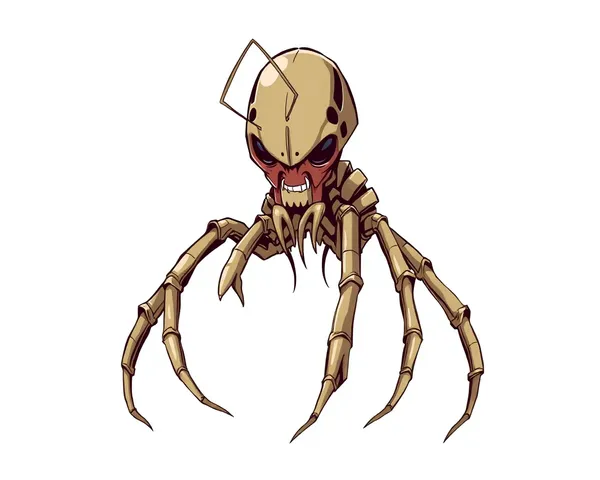 Transparent Facehugger PNG Image Identified