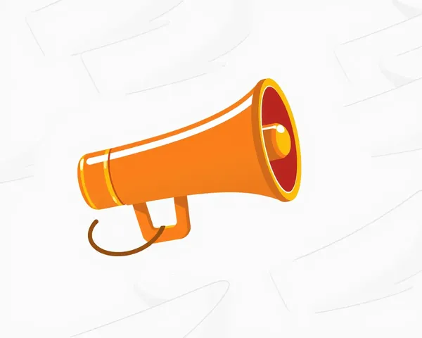 Transparent Megaphone Emoji PNG Icon for Design