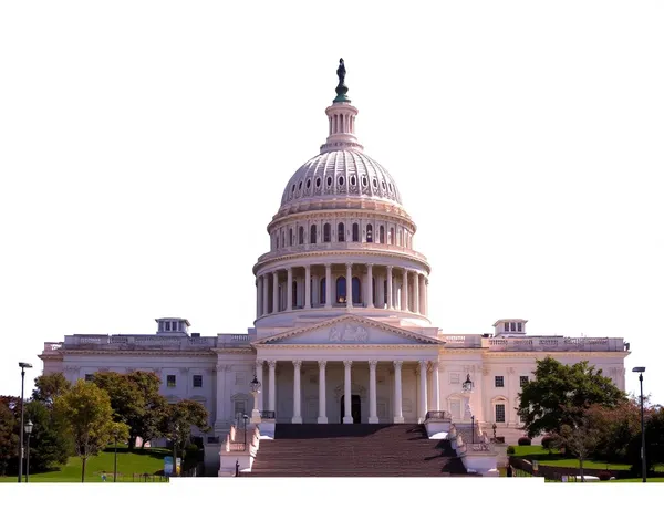 Transparent PNG Image of Washington D.C. Capitol Building