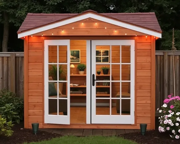 Transparent PNG Image of a Shed Door