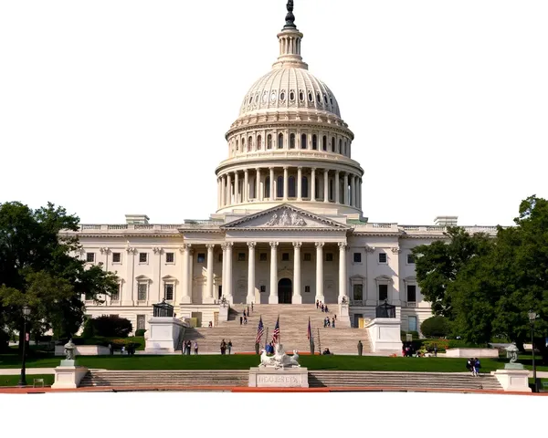 Transparent PNG of Washington D.C. Capitol Building Image