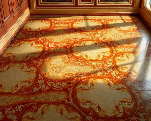 Transparent PNG on Stained Floor Exposed