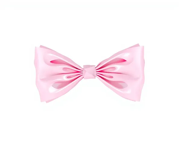 Transparent Pink Hair Bow PNG Graphic Icon