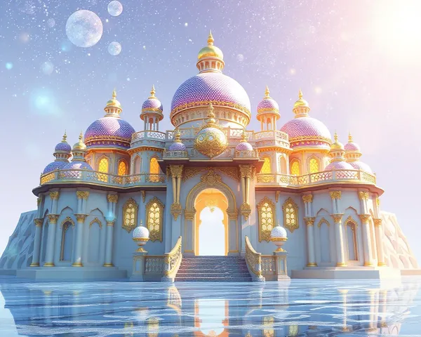 Transparent Shimmer and Shine Palace PNG Graphic Design