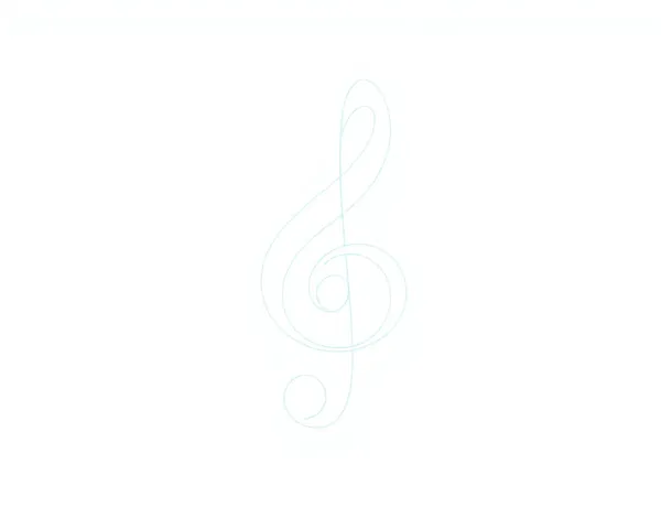 Treble Clef Flashcards PNG Download Available