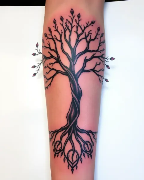 Tree of Life Tattoo Meaning: A Representation of Life's Journey