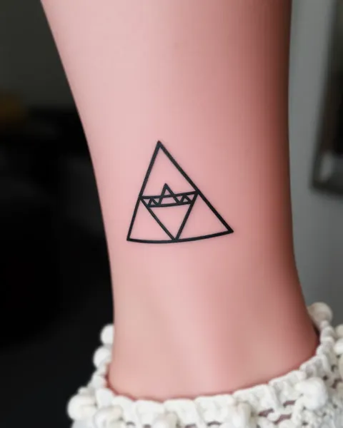 Triangle Tattoo Meaning and Significance in Various Symbolisms