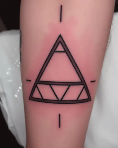 Triangle Tattoos and Meanings: A Symbolic Representation of Strength