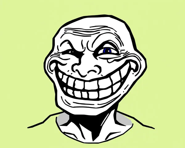 Troll Face PNG Icon Found Online