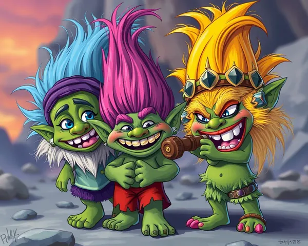 Trolls PNG Image Format Used