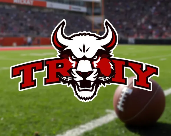 Troy Football Logo PNG for Personal Use Only