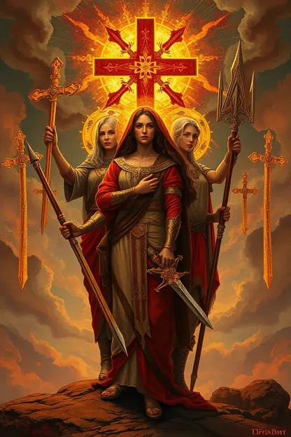 Twelve War Girls Stand with Infinite Apostles Forever